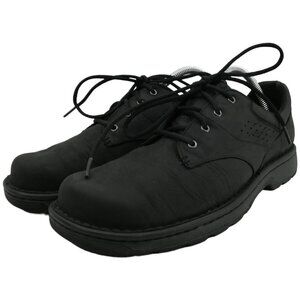 Merrell World Legend 2 Mens Classic Black Leather Lace Up Loafer Size 8.5